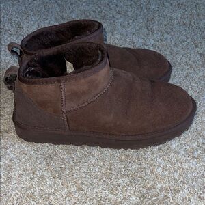 UGG Brown Ankle Boots for Women